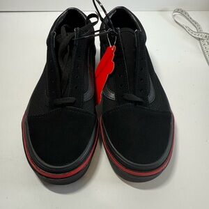 Vans‎ Black and Red Men's Sneakers